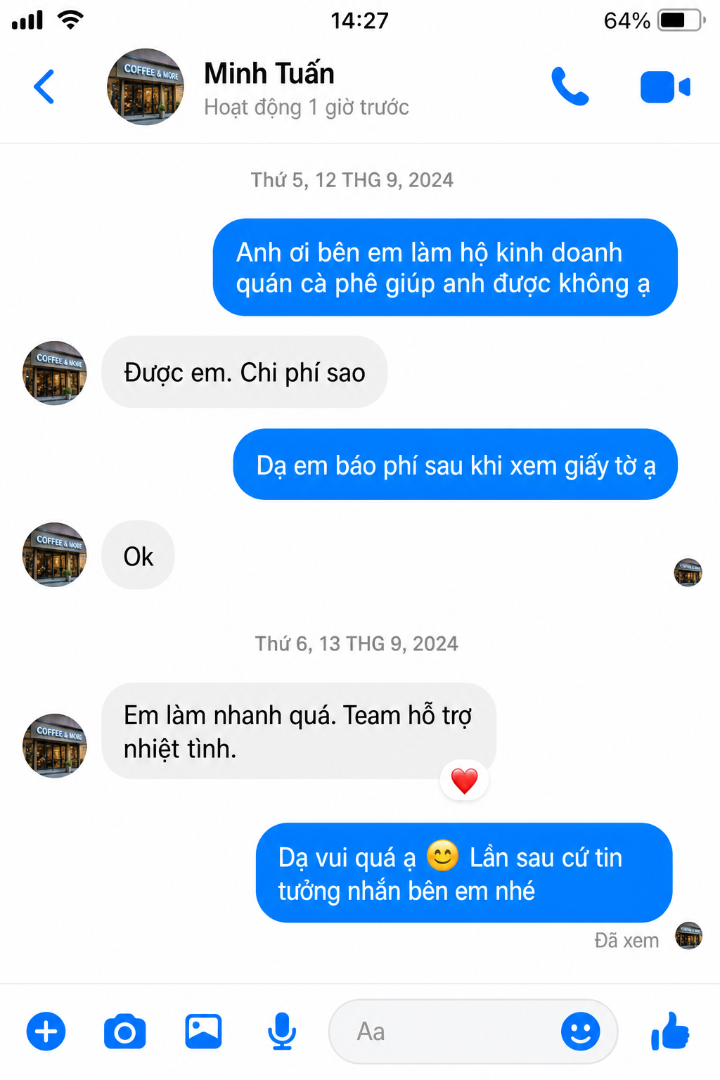 Đánh giá của Minh Tuấn — Giấy phép